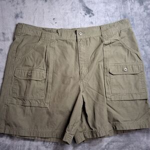 Mens Cabelas 7-Pocket Hiker Mens Cargo Shorts 42 Hunter Green. Outdoors